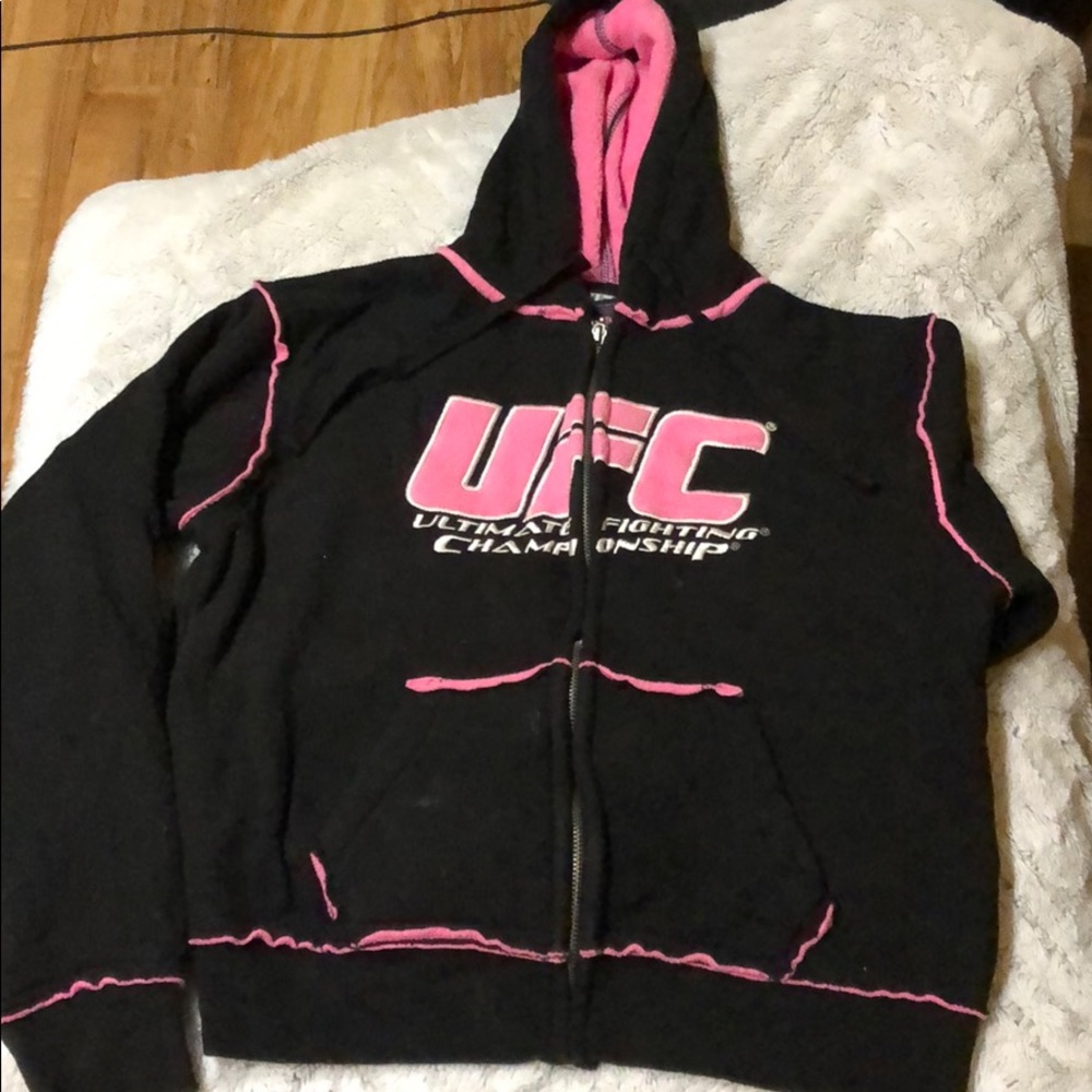 UFC Official Women’s Fleece ZIP-up Hoodie!